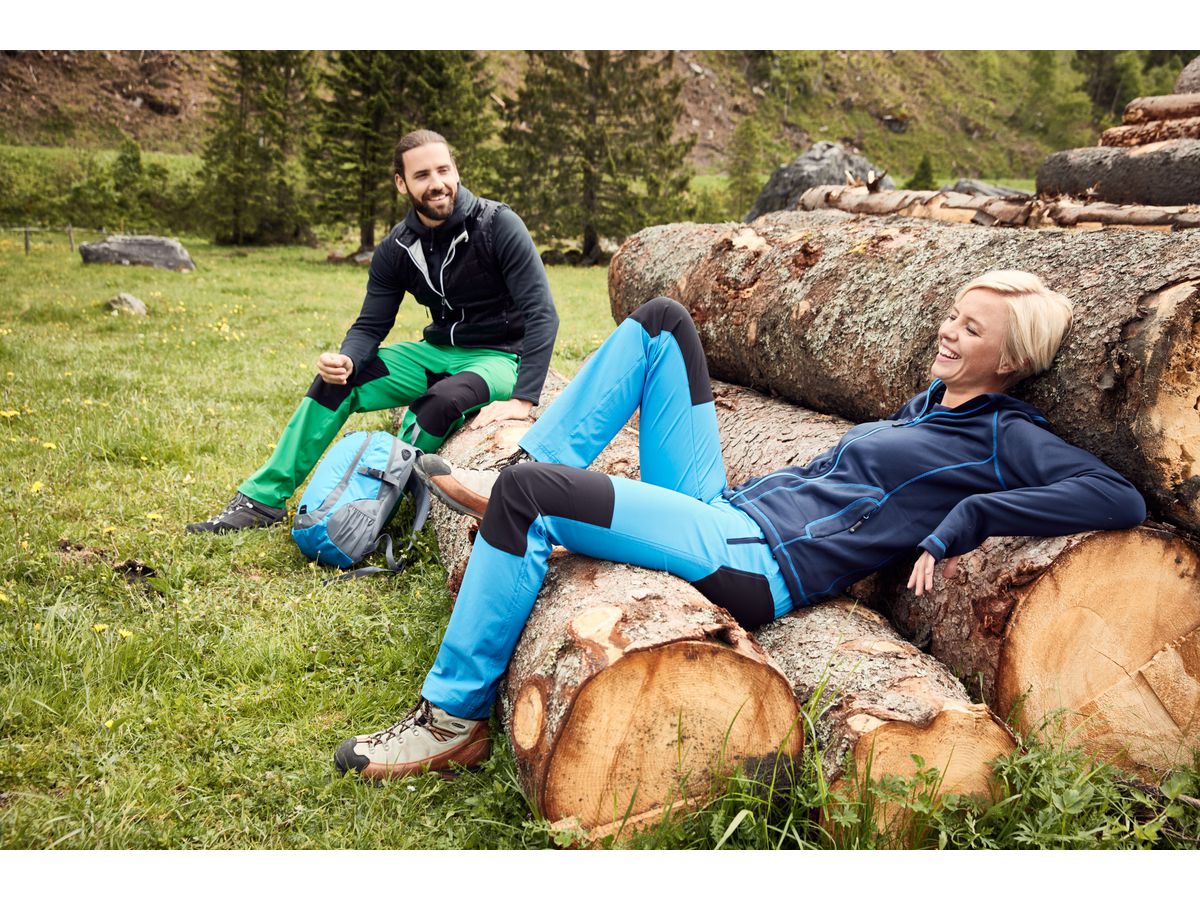 JN Ladies' Trekking Pants JN1205 carbon/black, Größe XS