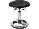 TOPSTAR Hocker Sitness Bob SU49BR0 Fuß chrom Bezug schwarz