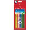 Faber-Castell Farbstift Colour GRIP 112412 farbig 12 St./Pack.