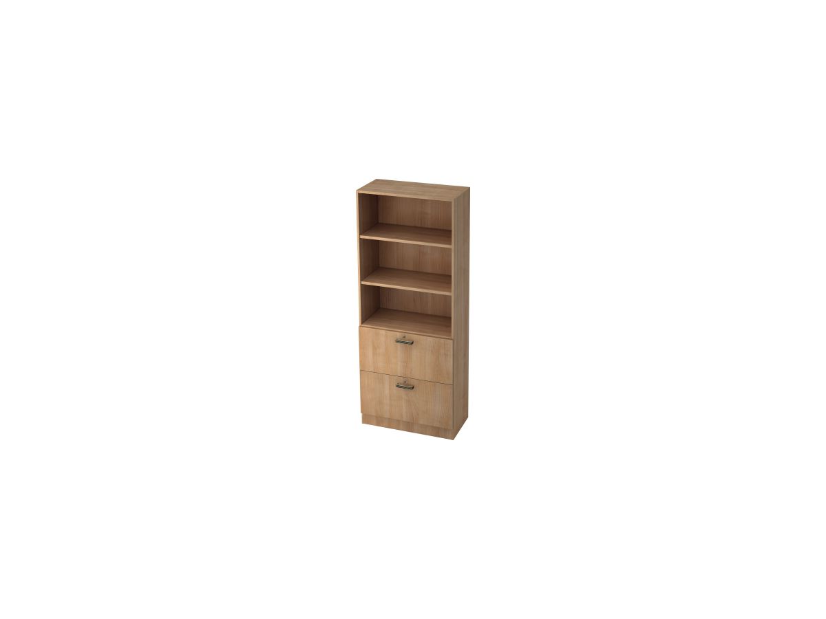 Registraturschrank 7300SG Nussb / Nussb, 80x42x200