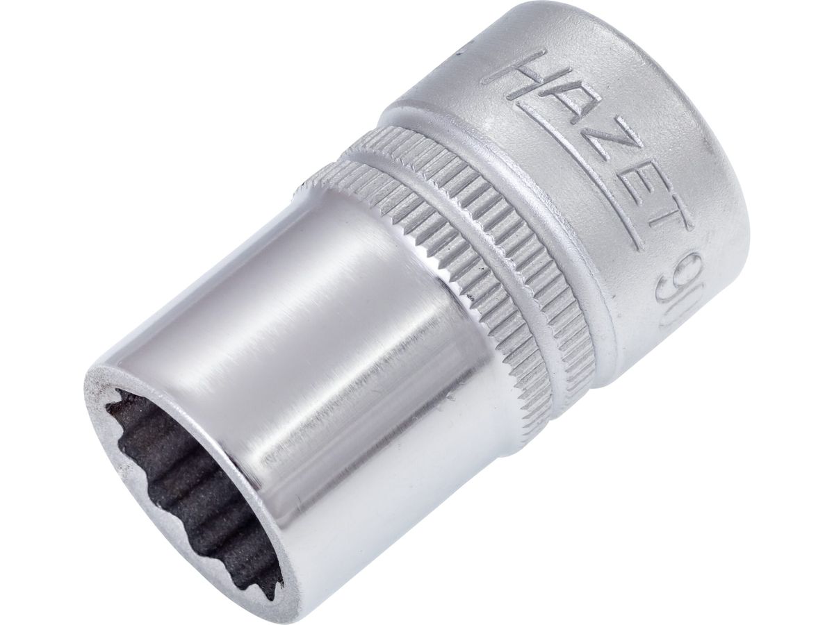 Socket wrench insert 1/2" 14mm bi-hex DIN3124