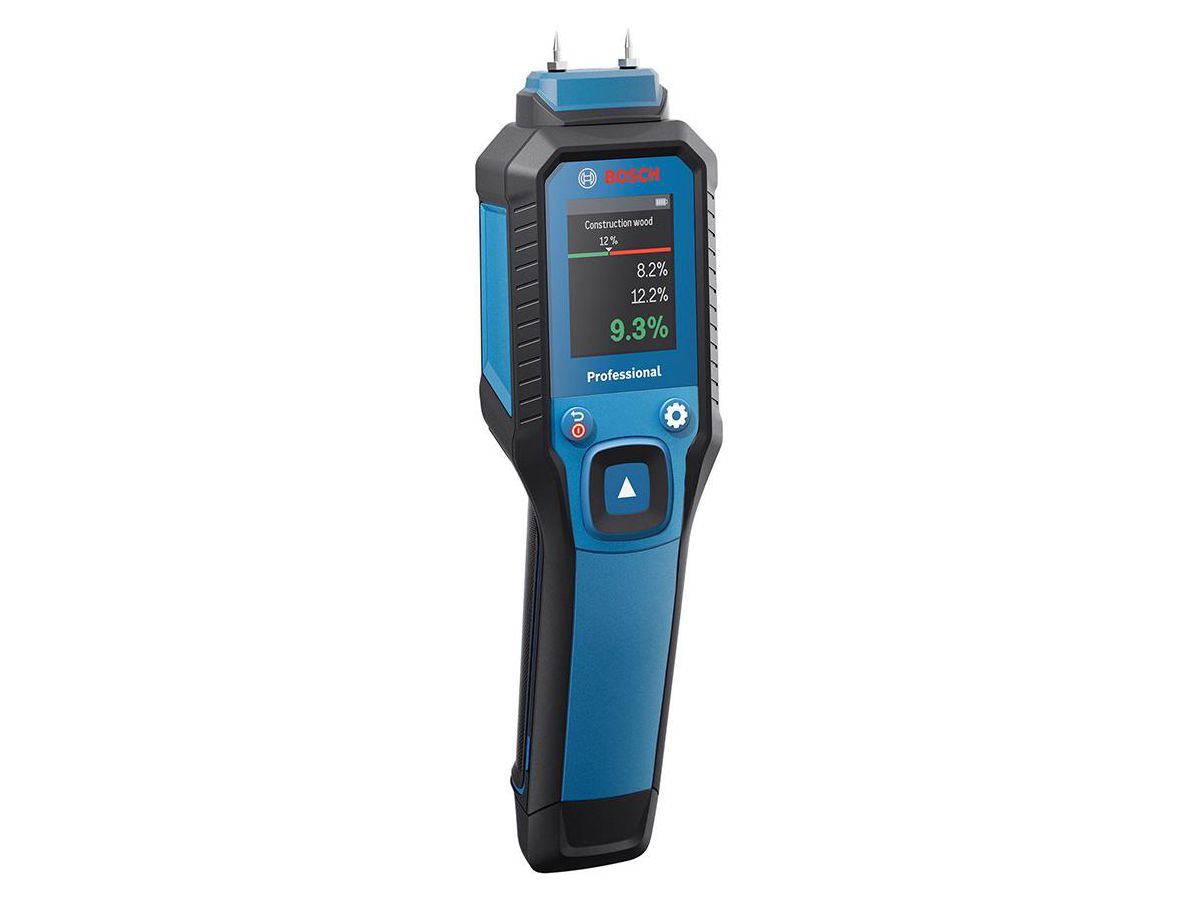 BOSCH Feuchtemessgerät GMP 1-13 2x1,5V LR 06, Tasche