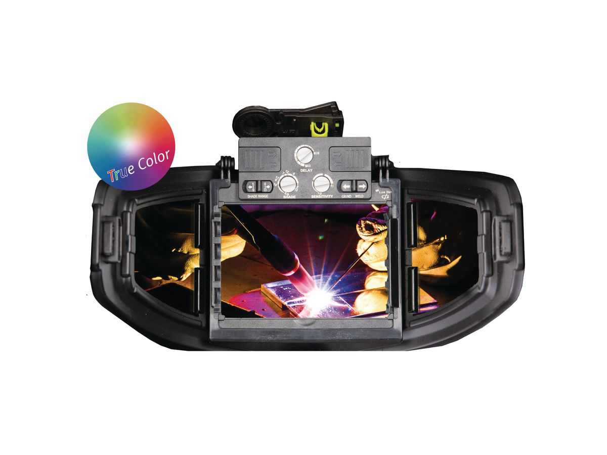 SCHWEISSKRAFT VarioProtect Automatik- schweißschutzhelm PANORAMA-W R-TC