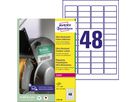 Avery Zweckform Etikett L7911-40 45,7x21,2mm ws 1920 St./Pack.