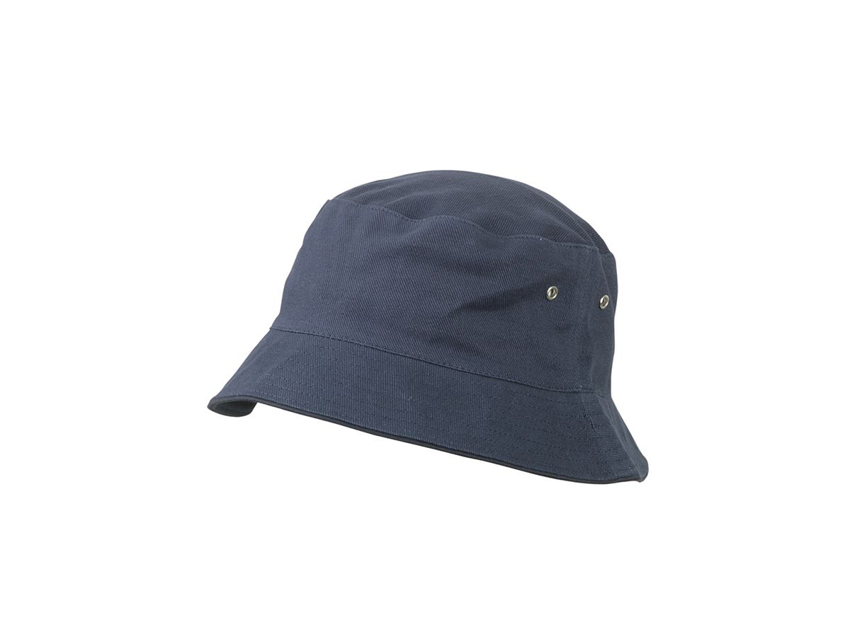 mb Fisherman Piping Hat for Kids MB013 100%BW, navy/navy, Größe one size