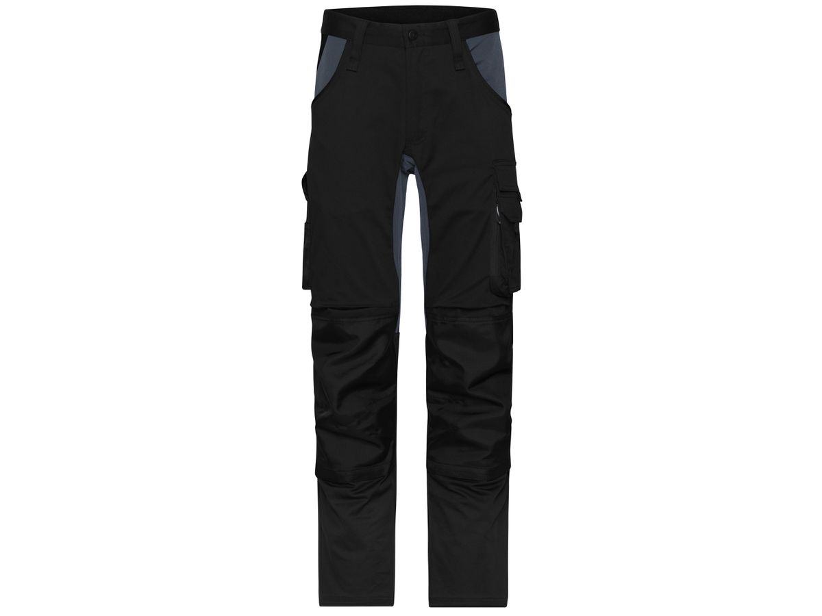 JN Workwear Stretch-Pants JN1812 black/carbon Gr. 26
