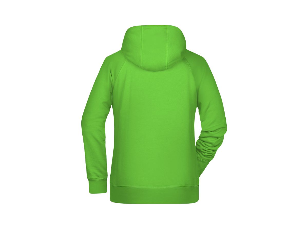 JN Ladies' Hoody 8023 lime-green, Größe 3XL