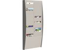 Paperflow Wand-Sortiertafel V 50F A4V2X25.02 DIN A4 grau