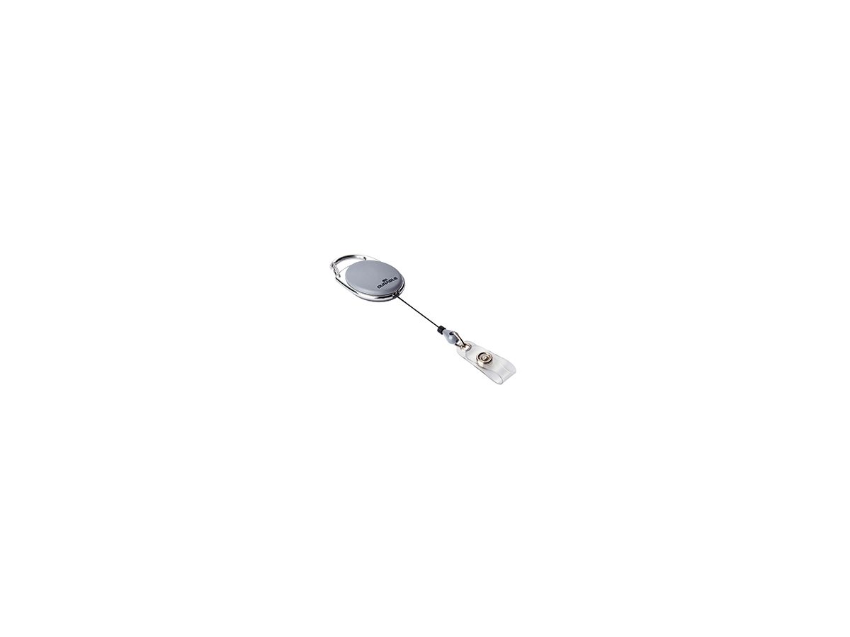 DURABLE Ausweishalter JoJo STYLE 832410 grau 10 St./Pack.