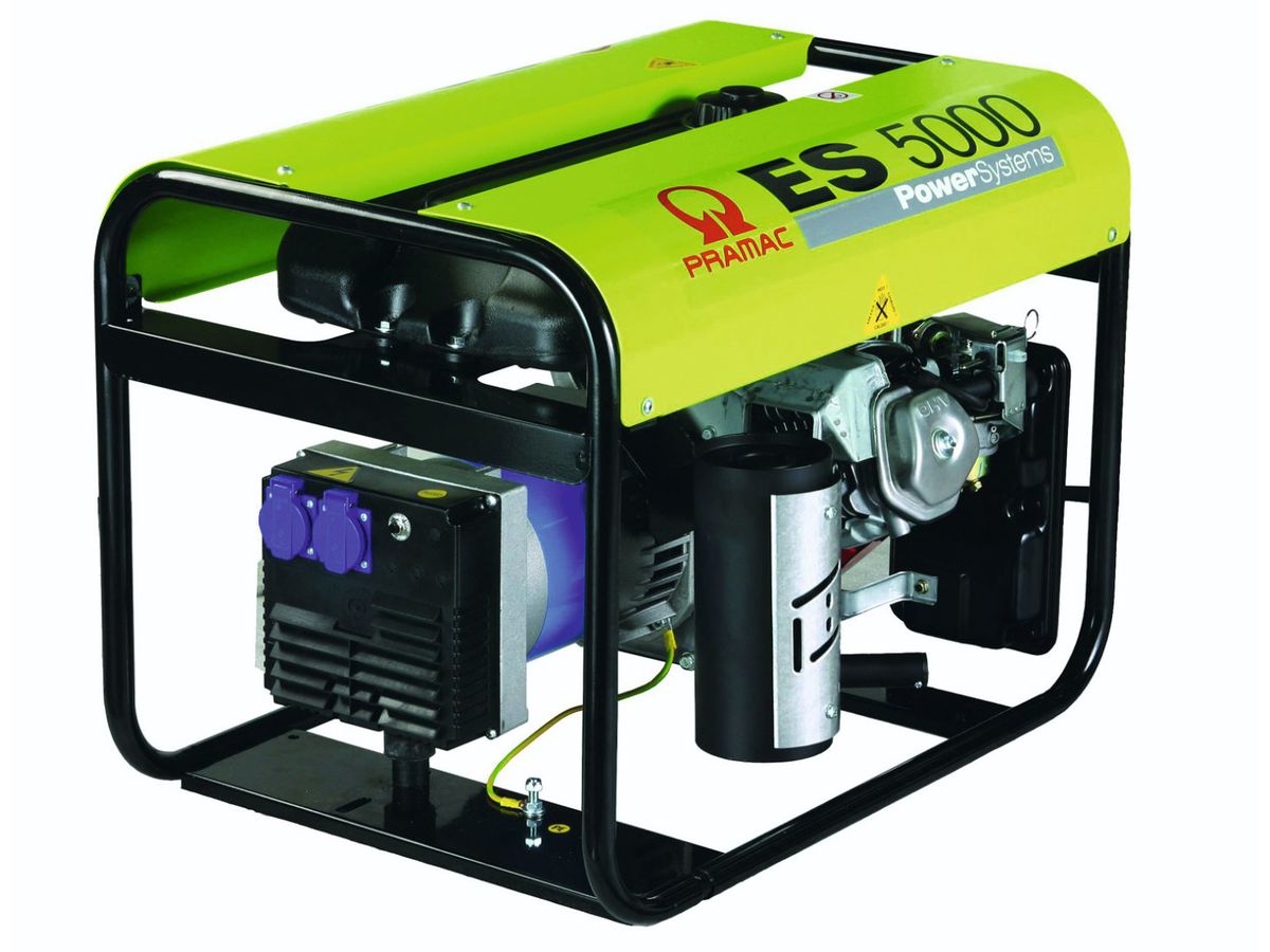 PRAMAC Stromerzeuger  ES 5000, Benzin SHI 230V