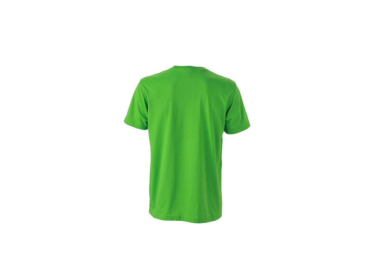 JN Mens Workwear T-Shirt JN838 50%BW/50%PES, lime-green, Größe L
